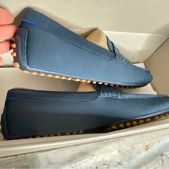 Rothy’s Navy driving loafers men’s 10.5 - Picture 11 of 12